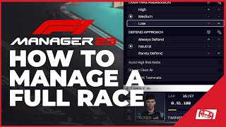How To Manage A Full Race in F1 Manager 2023: Ultimate Race Guide