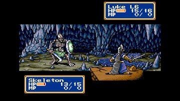 [SEGA Genesis] Shining Force Walkthrough [11] - Cavern of Darkness