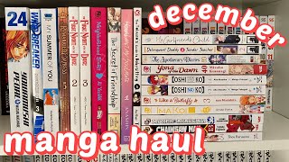 collective manga haul & unboxing - december 2023 by tsukki notes 4,742 views 5 months ago 13 minutes, 34 seconds