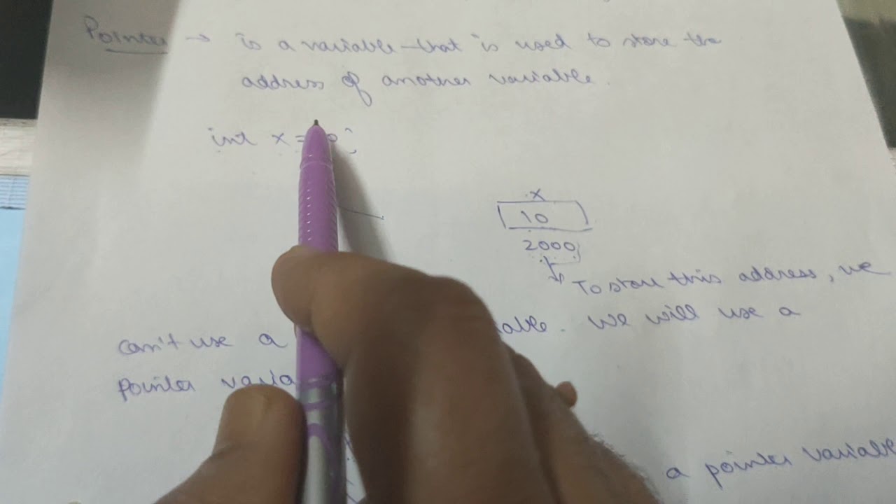 Pointer basics - YouTube
