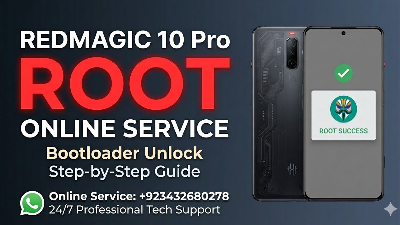 How to Root RedMagic 10 Pro (NX789J) & Unlock Bootloader | Step by