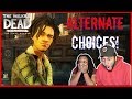 HE CAN TALK!! | The Walking Dead The Final Season Episode 3 ALTERNATE CHOICES!!