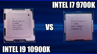 Процессор Intel I9 10900X vs Intel I7 9700K. Сравнение + тесты в играх!