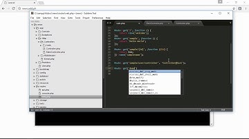 06 Laravel 5.3 - Create Controller