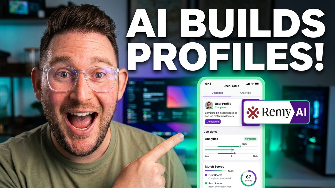 Remy + Claude UPGRADE Designs & Build User Profiles | Build In Public ...