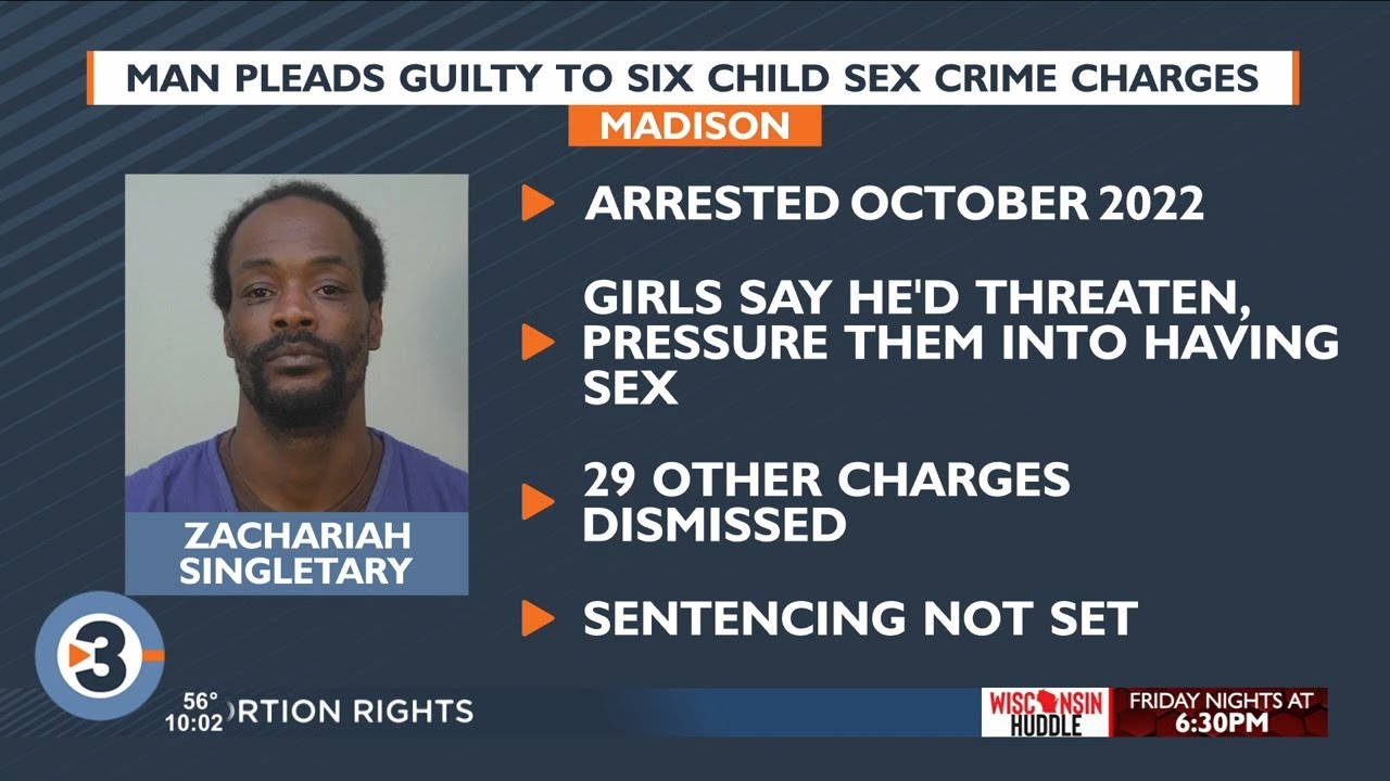 Madison man pleads guilty to 6 child sex crime charges, 29 more ...