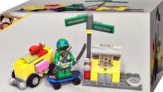 sy 닌자거북이 레오나르도와 쉴라이저, 표지판, 자판기 짝퉁 레고 닌자터틀 조립 리뷰 Lego knockoff ninja turtles screenshot 5