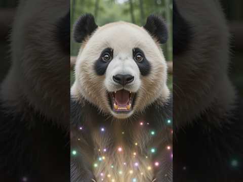 Panda Studies Hard 📚 | Smart Panda Learning New Things #Panda #CutePanda #PandaStudies #Shorts