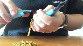 Handmade chainmail (micromail) JPL bracelet