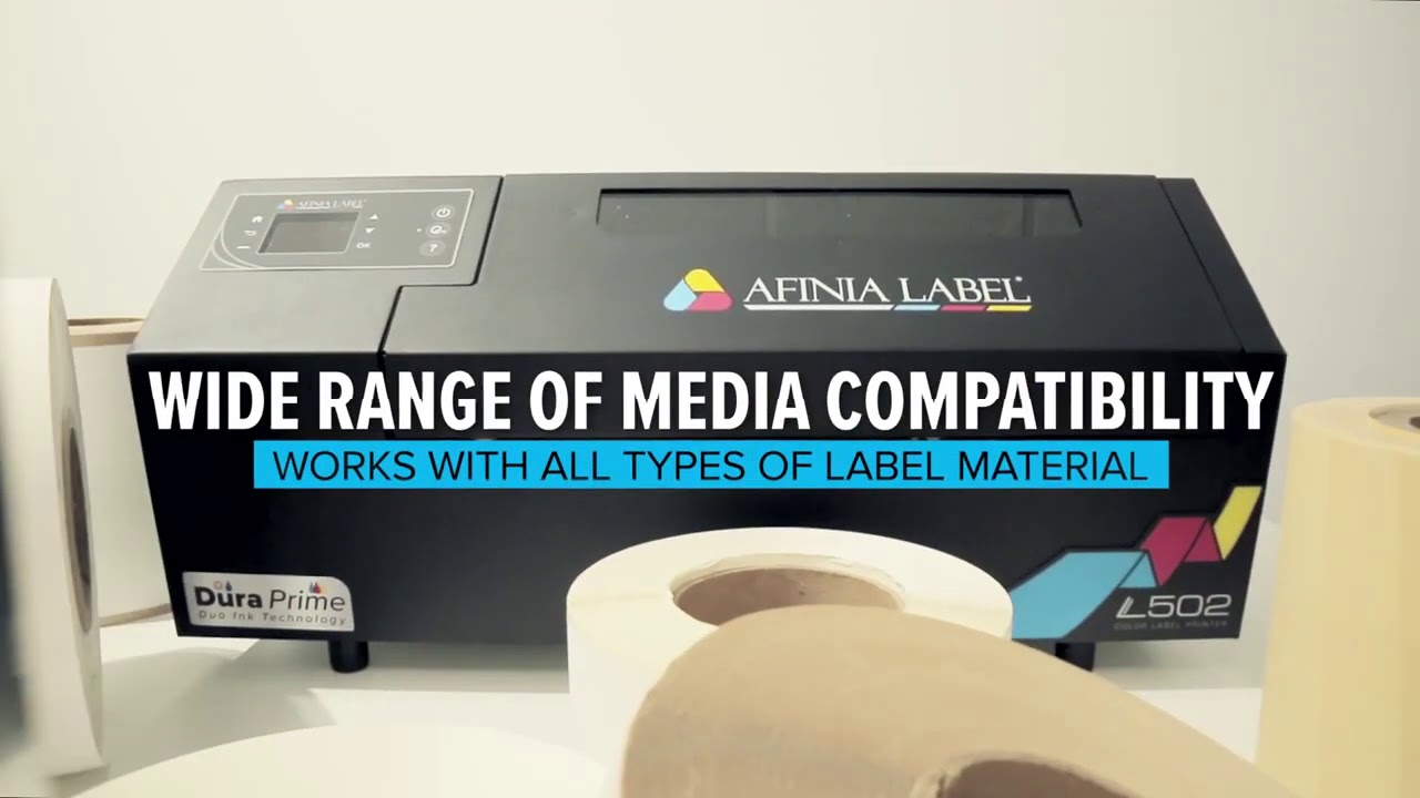 Afinia L502 Color Label Printer (Pigment & Dye Inks)