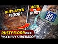 Will mad acid remove the rust on my obs chevy floor?