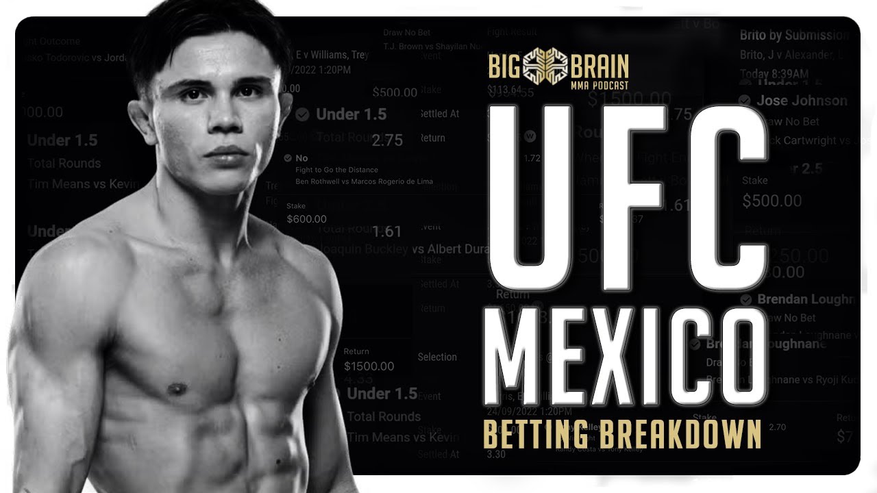 UFC Mexico Betting Breakdown : Moreno v Kavanagh #UFCMexico