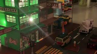 Tiny 城市 Bd7 唐樓模型套裝 / Tiny City Bd7 Hong Kong Old Tenements Street Diorama