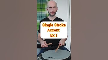 Single Stroke Accent Exercise nr.1