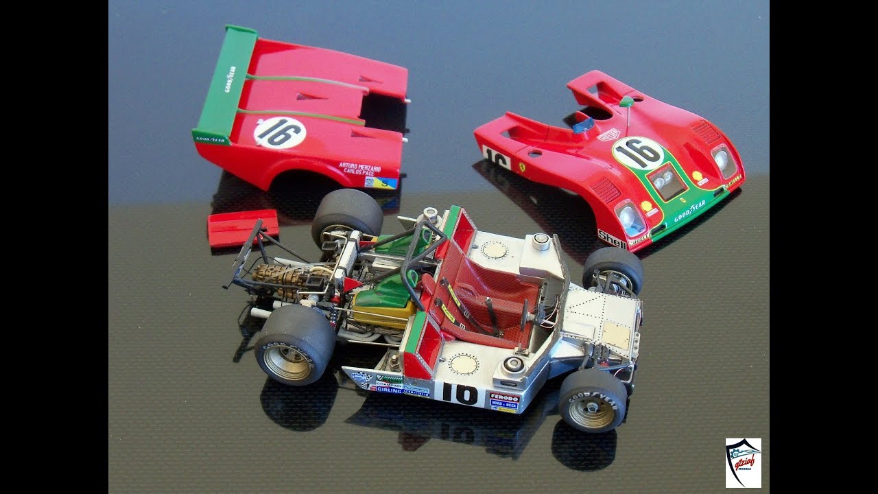 How I build a full detail MFH 1/43 multimedia kit - Ferrari 312PB