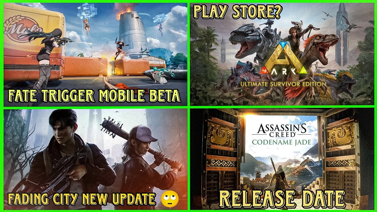 Fading City New Update, Assassin's Creed Mobile, ARK Ultimate Mobile, Fate Trigger: Novita | Hindi |