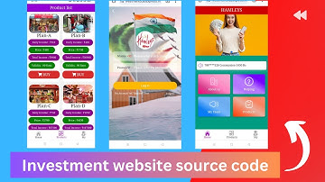 power bank investment website kaise banaye || investment website source code