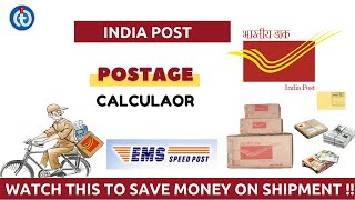 How To Calculate India Post Postage Charges Online