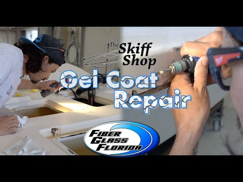Gelcoat Repair : How to repair cracks and chips in damaged gelcoat