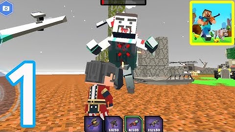 Fire Craft : 3D Pixel World - Gameplay Walkthrough Part 1 - Trailer (iOS, Android)