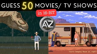 Guess the Movies and TV Shows as 16-BIT Pixels - Looks like an 80's/90's Game Quiz ¦ NO TALKING QUIZ screenshot 5