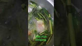 Milk Fish Sinigang ll Simple Recipe ll asmr food satisfying shorts