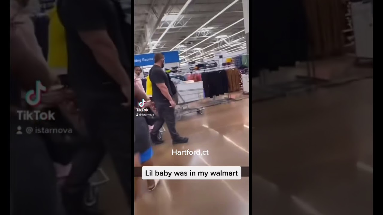 LIL BABY WAS IN MY WALMART 2 weeks ago for a Hartford ct concert 