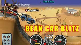 Hill Climb Racing 2 Bean Car Blitz Challenge Funny Moments (Hard) screenshot 1