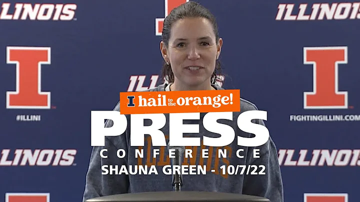 Illini WBB | Head Coach Shauna Green Press Conference - 10/7/22