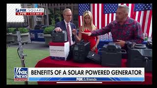 4Patriots SOLAR POWERED GENERATORS ON FOX FRIENDS