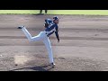 2025 07 13 オイシックス新潟 埼玉西武 黒田将矢 投球練習 新潟みどり森 2025 07 13 オイシックス新潟 埼玉西武 黒田将矢 投球練習 新潟みどり森