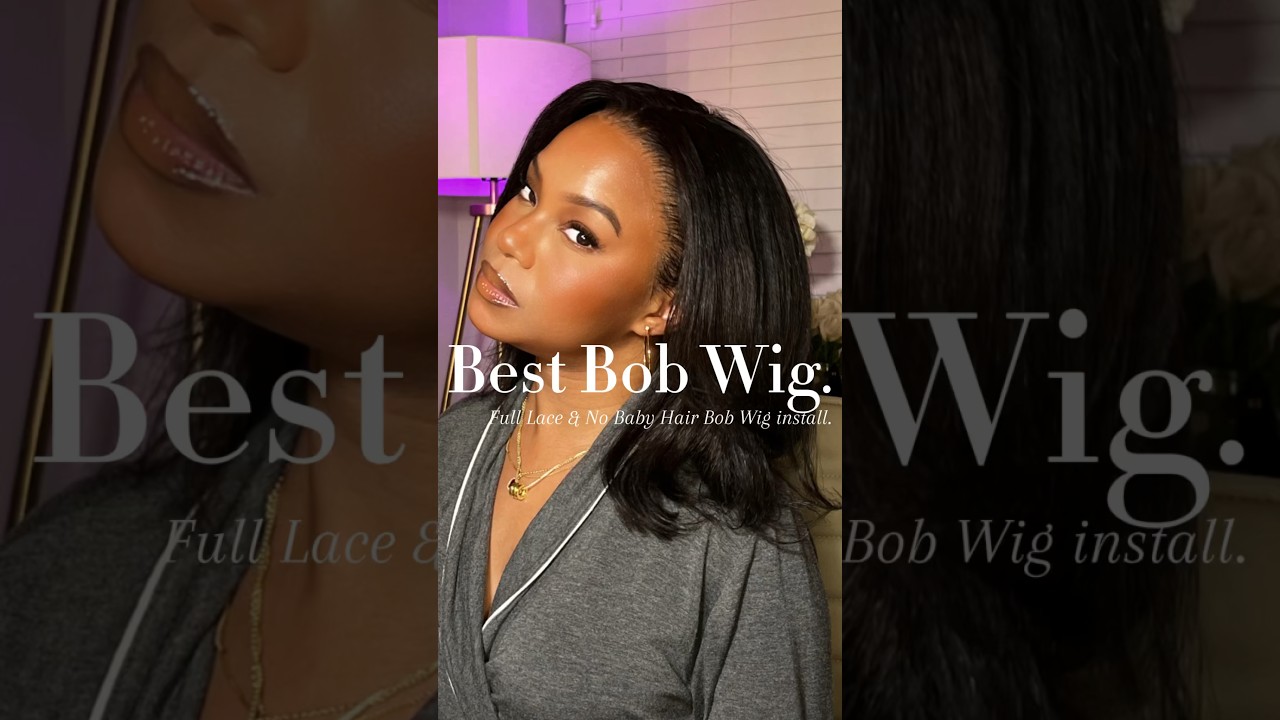 ✨PREPLUCKED BOB WIG FOR BEGINNERS! 