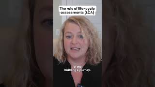 Life cycle assessment — The key to sustainable buildings | The role of LCA