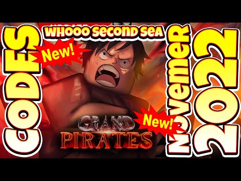 NEW CODES 🌪️[Second sea] Grand Pirates, Roblox GAME, ALL SECRET CODES, ALL  WORKING CODES 