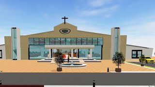 Ultra Modern Church Design With Planner 5d