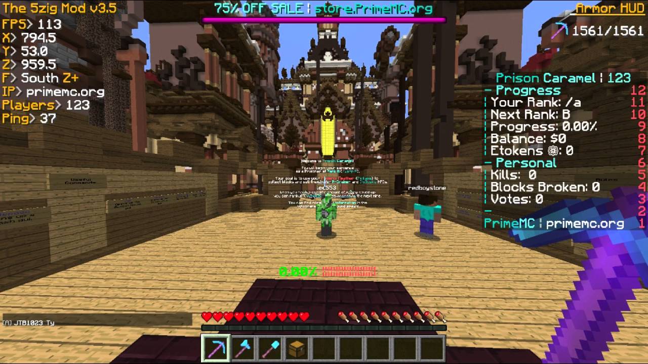 new herowars server ip primemc org youtube