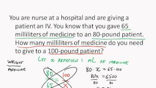 Algebra 1 - 2-6 - Solving Proportions