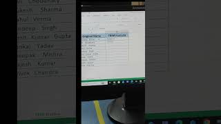 Excel Me Extra Spaces Kaise Remove Kare? TRIM Formula Trick #trim #excel