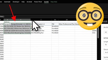 Calculate Address in Excel with ArcGIS for Excel Add In Function Builder