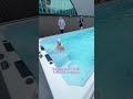Who says swimming pools are only for swimming these days?