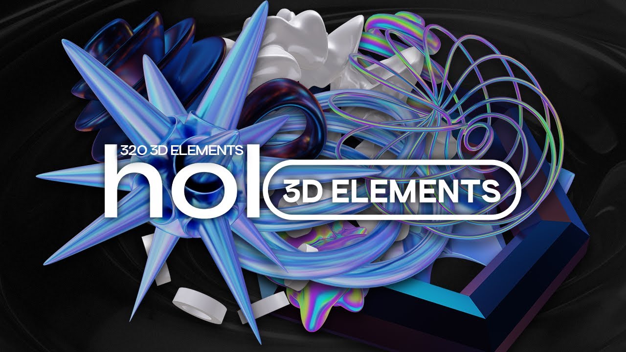 HOLO 3D - 320 3D ELEMENTS