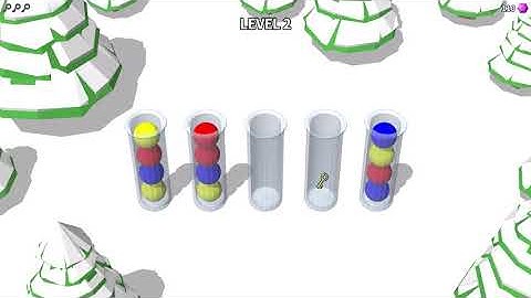 Color Sort 3D | Game Trailer | Dropout Games