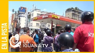 Recorrido Por Algunas Estaciones De Servicio De Caracas Pocos Nmeros Y Largas Colas