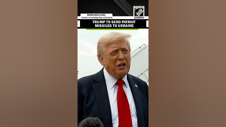 US President Donald Trump to send Patriot missiles to Ukraine, ‘disappointed’ by Russia’s Putin