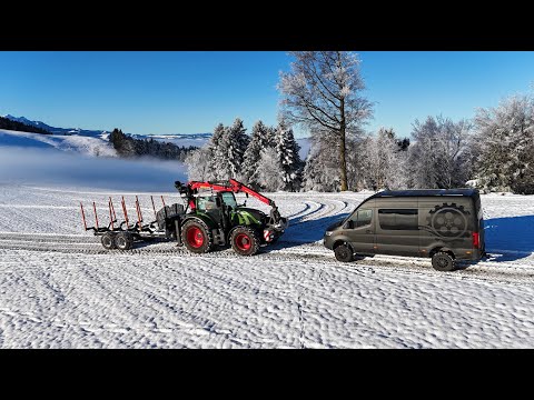 Forsttraktor Fendt 724