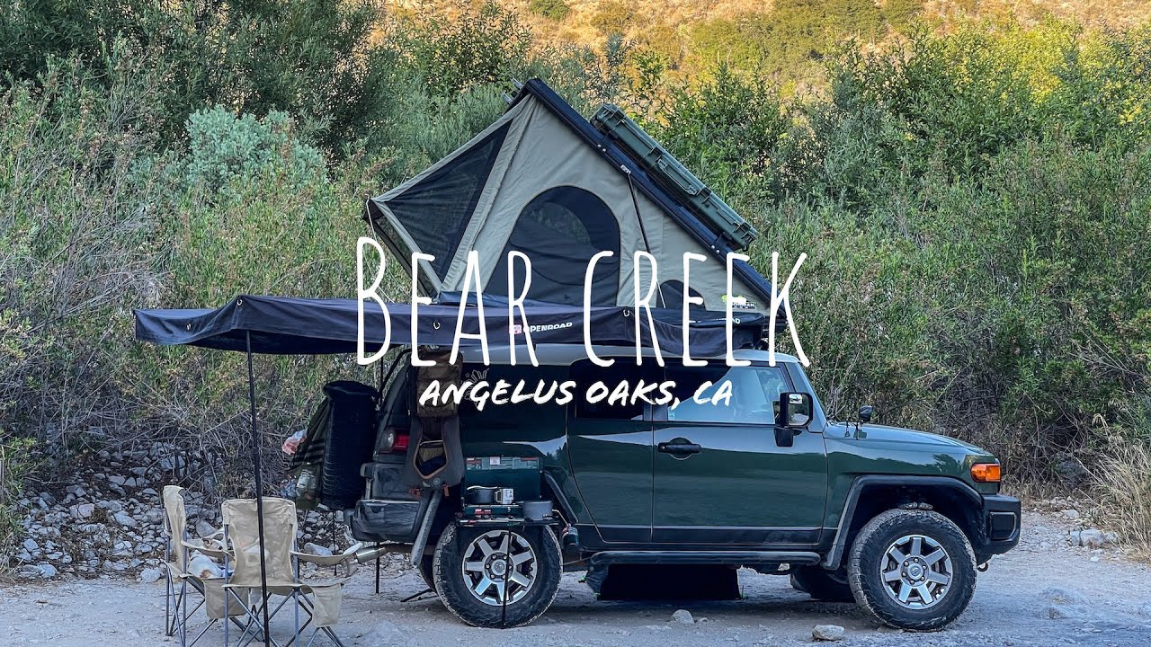 Camping | BEAR CREEK (Angelus Oaks, California) | Exploring with Leah