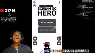 IShowSpeed Plays Scream Go Hero screenshot 3