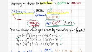 4.2D - Alternating Sequences - MATH 120