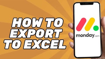How To Export To Excel On Monday.com (Easy!)