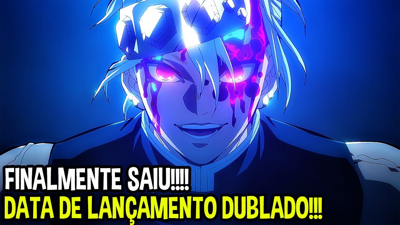 SAIU! 2ª TEMPORADA DE DEMON SLAYER DUBLADA  ONDE ASSISTIR? ARCO DISTRITO  DO ENTRETENIMENTO 